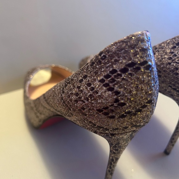CHRISTIAN LOUBOUTIN
Animal Print Glitter Accents Pumps - Picture 8 of 13